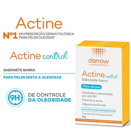 Sabonete em Barra Darrow Actine Control com Corcubita 70g