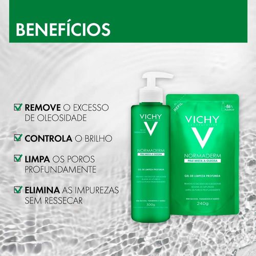 Gel de Limpeza Vichy Normaderm com Ácido Salicílico 240g
