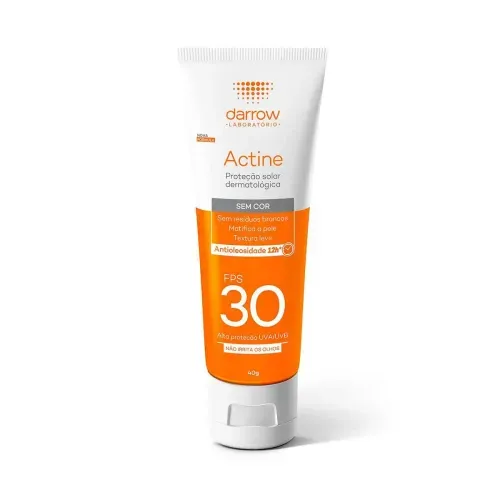 Protetor Solar Facial Darrow Actine com FPS 30 40g
