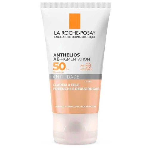 Protetor Solar Facial em Creme La Roche-Posay Anthelios AE com Cor Clara FPS 50 40g