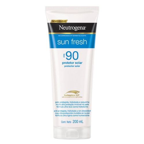 Protetor Solar em Loção Neutrogena Sun Fresh com Helioplex XP FPS 90 200ml