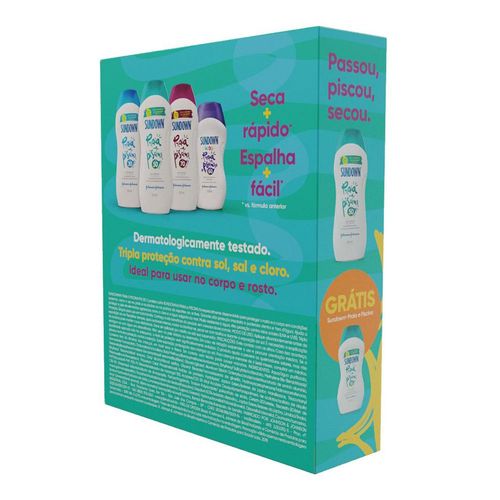 Protetor Solar em Creme Sundown Praia e Piscina FPS 50 200ml + 120ml