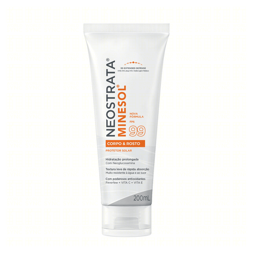 Protetor Solar em Loção Neostrata Minesol com Vitamina C e FPS 99 200ml