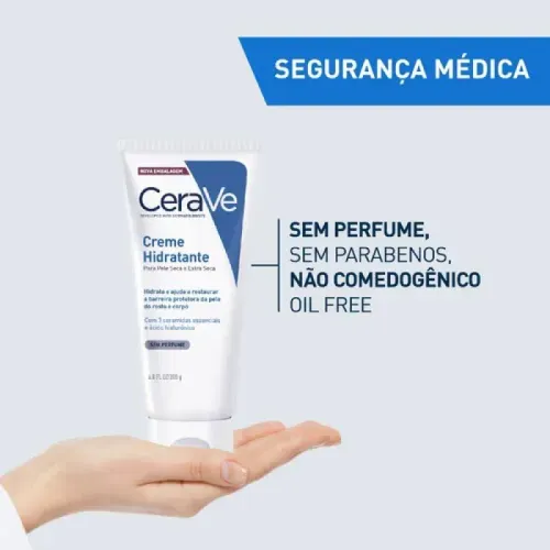 Hidratante Corporal em Creme CeraVe com Ácido Hialurônico 50g