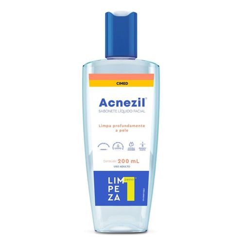 Sabonete Facial em Gel Acnezil com Ação Antioleosidade 200ml