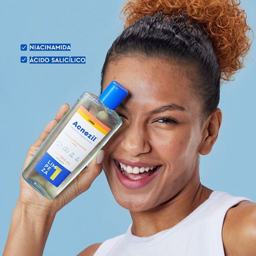 Sabonete Facial em Gel Acnezil com Ação Antioleosidade 200ml