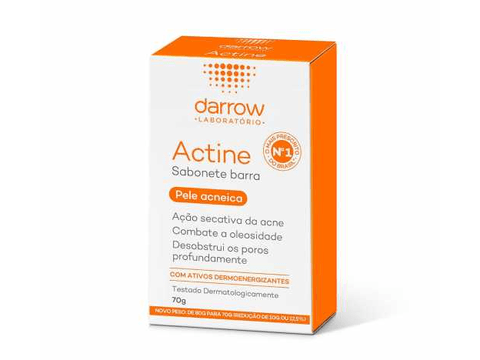 Sabonete em Barra Darrow Actine com Ação Secativa 70g