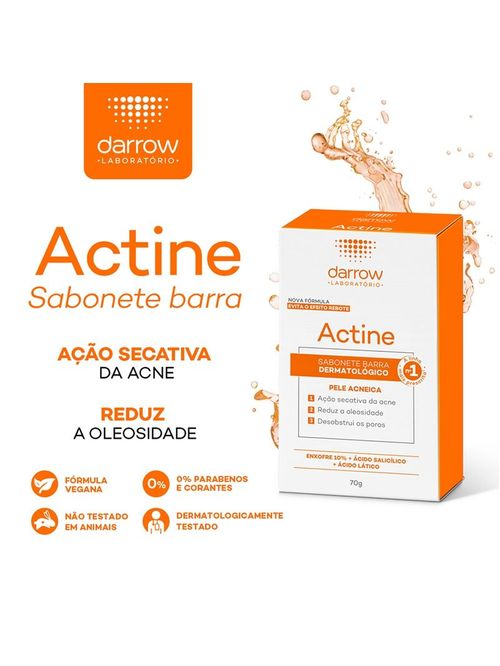 Sabonete em Barra Darrow Actine com Ação Secativa 70g