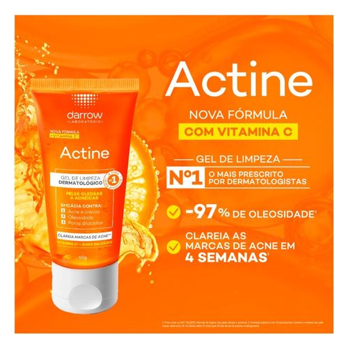 Gel de Limpeza Darrow Actine Control com Vitamina C 60g