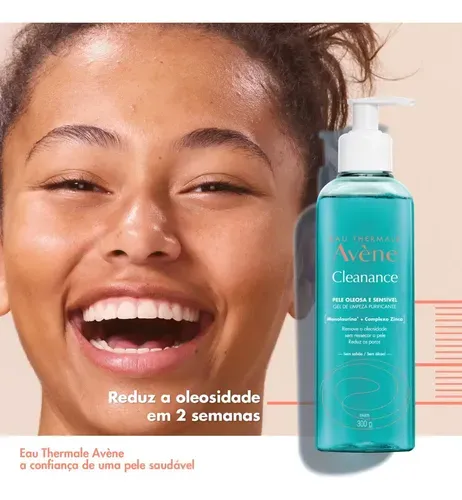 Gel de Limpeza Avène Cleanance com Zinco 300g