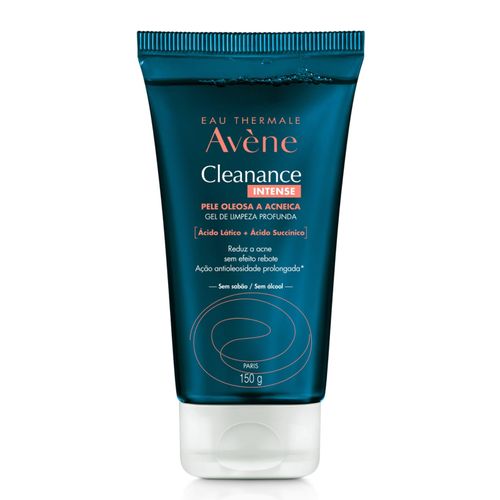 Gel de Limpeza Facial Avène Cleanance Intense com Ácido Lático e Succínico 150g