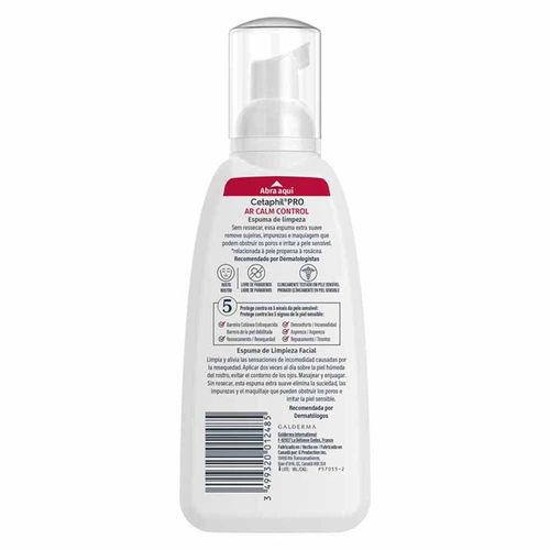 Espuma de Limpeza Facial Cetaphil Pro Ar Calm Control 236ml