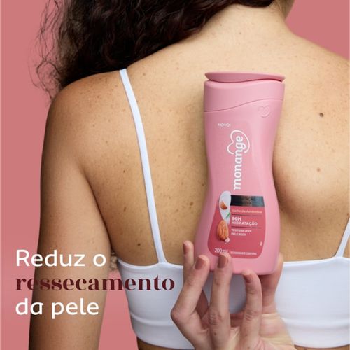 Hidratante Corporal em Loção Monange Leite de Amêndoas 400ml