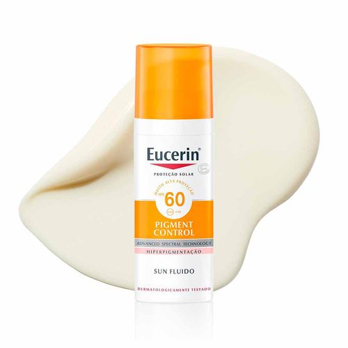 Protetor Solar Facial em Loção Eucerin Pigment Control com Thiamidol FPS 60 50ml