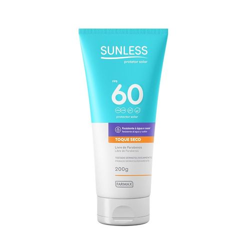 Protetor Solar em Creme Sunless com FPS 60 200g