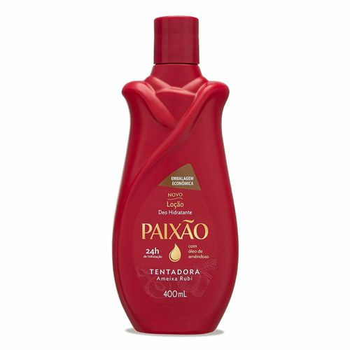 Loção Hidratante Corporal Paixão Tentadora com Óleo de Amêndoas 400ml
