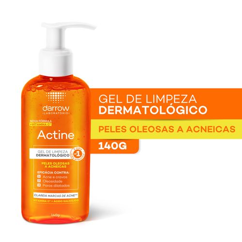 Gel de Limpeza Darrow Actine com Vitamina C e Ácido Salicílico 140g
