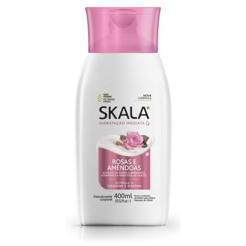 Hidratante Corporal em Loção Skala com Amêndoas e Colágeno 400ml