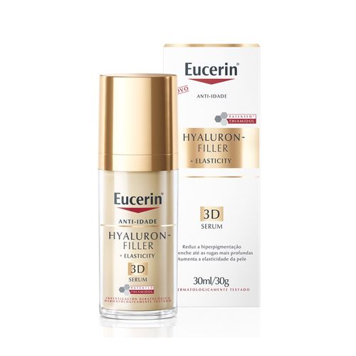 Sérum Facial Eucerin Hyaluron-Filler + Elasticity 3D com Ácido Hialurônico 30ml