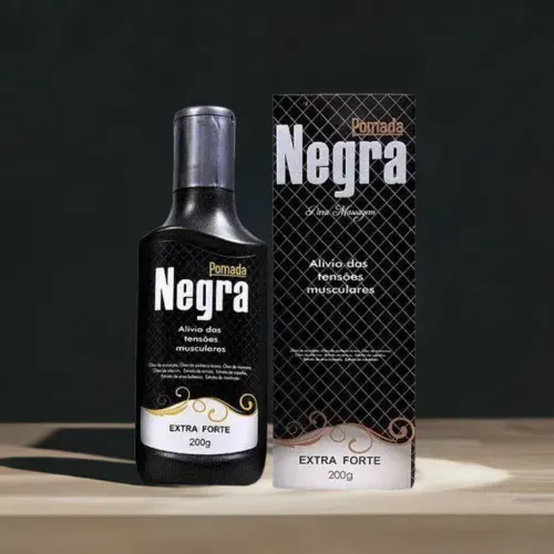 Hidratante Corporal em Creme Natubio com Pomada Negra 200g