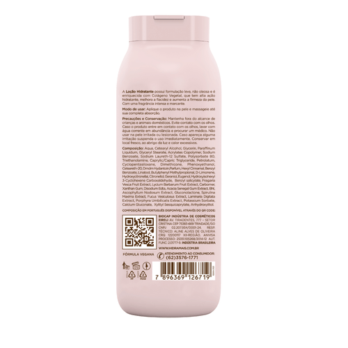 Loção Hidratante Corporal Hidramais com Colágeno Vegetal 500ml