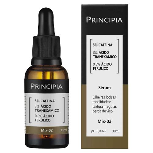Sérum Principia Mix-02 com Ácido Tranexâmico e Cafeína 30ml