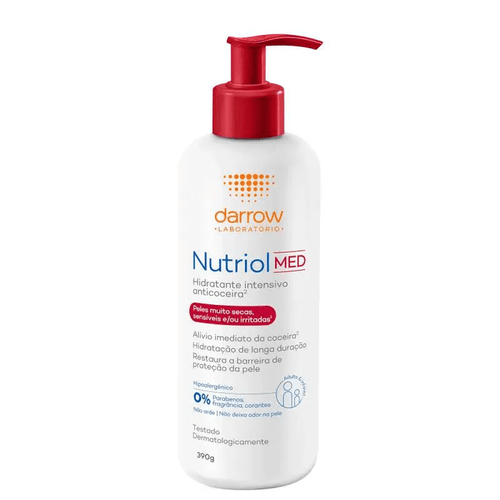 Loção Hidratante Corporal Darrow Nutriol Med Anticoceira 390g