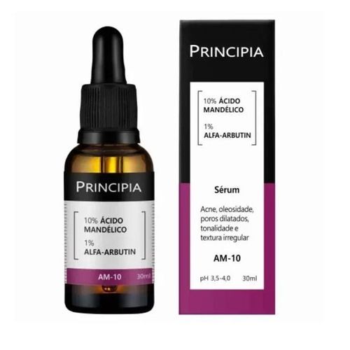 Sérum Facial Principia com Ácido Mandélico e Alfa-Arbutin 30ml
