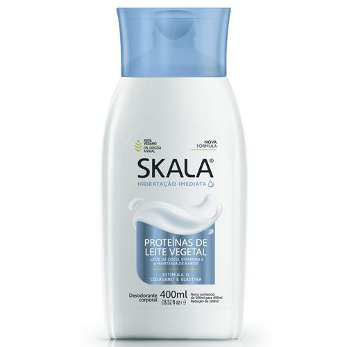 Hidratante Corporal em Creme Skala Proteínas de Leite Vegetal 400ml