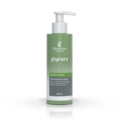 Sabonete Líquido Facial em Gel Mantecorp Glycare com Ácido Glicólico 150ml