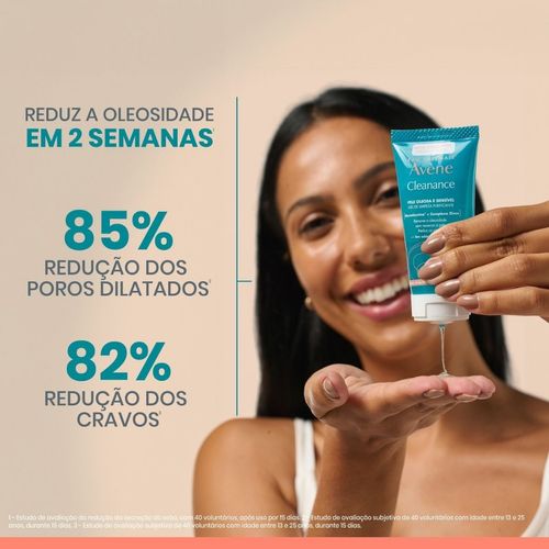 Kit Gel de Limpeza Facial Avène Cleanance com Zinco 150g + 40g