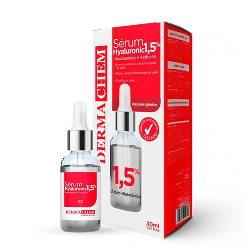 Sérum Facial Dermachem Hyaluronic com Ácido Hialurônico 30ml