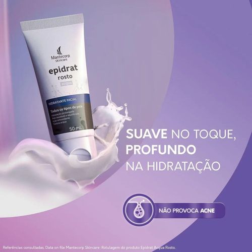 Hidratante Facial em Gel Mantecorp Epidrat Acqua 50ml