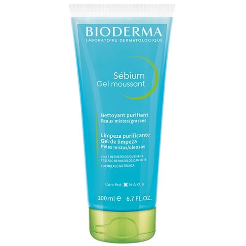 Gel de Limpeza Facial Bioderma Sébium com Fluidactiv 100ml