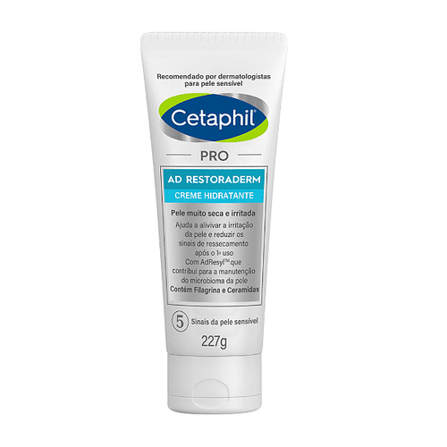 Creme Hidratante Corporal Cetaphil Pro AD Restoraderm com Ceramidas 227g