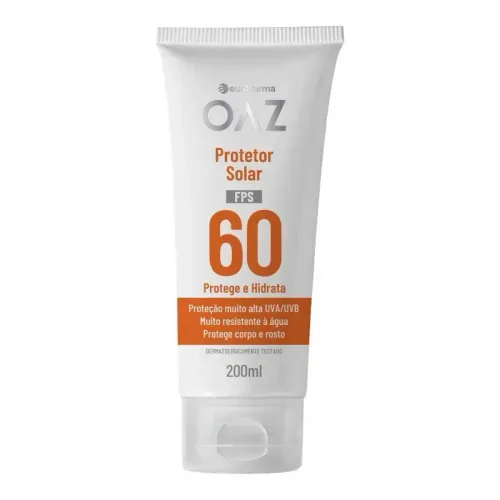Protetor Solar em Creme OAZ com FPS 60 200ml