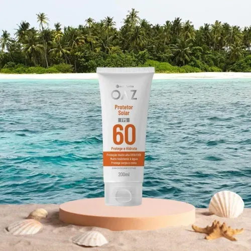 Protetor Solar em Creme OAZ com FPS 60 200ml