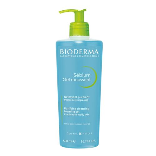 Gel de Limpeza Facial Bioderma Sébium Moussant 500ml