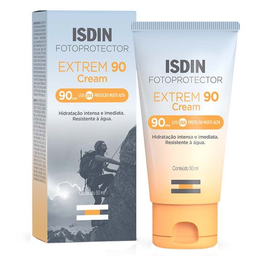 Protetor Solar Facial em Creme ISDIN Fotoprotector Extreme com FPS 90 50ml