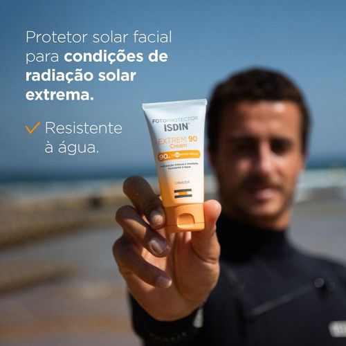 Protetor Solar Facial em Creme ISDIN Fotoprotector Extreme com FPS 90 50ml
