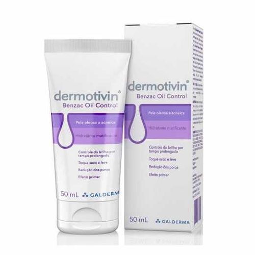 Gel Hidratante Galderma Dermotivin Benzac Oil Control 50ml