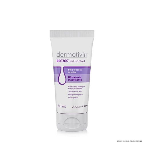 Gel Hidratante Galderma Dermotivin Benzac Oil Control 50ml