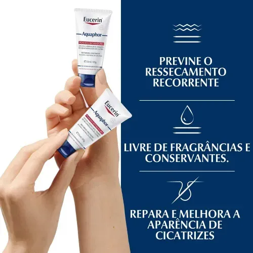 Creme Reparador Eucerin Aquaphor com Pantenol 49g