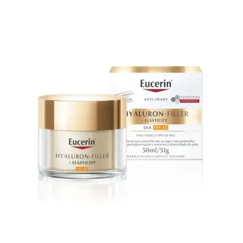 Hidratante Facial em Creme Eucerin Hyaluron-Filler + Elasticity com FPS 30 51g