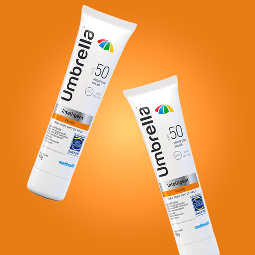 Protetor Solar Facial em Loção Megalabs Umbrella Intelligent com FPS 50 50g