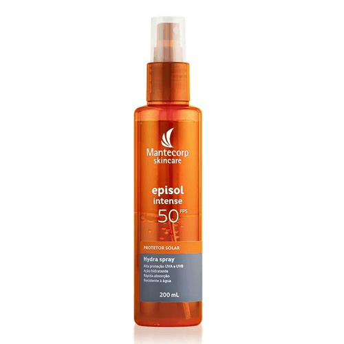 Protetor Solar em Spray Mantecorp Episol Intense com FPS 50 200ml