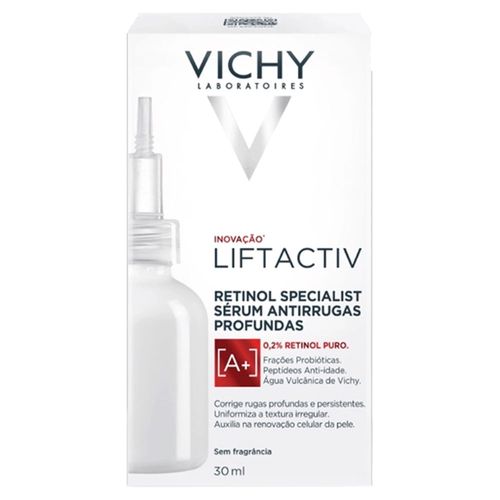 Sérum Facial Vichy Liftactiv Retinol Specialist com Retinol 30ml