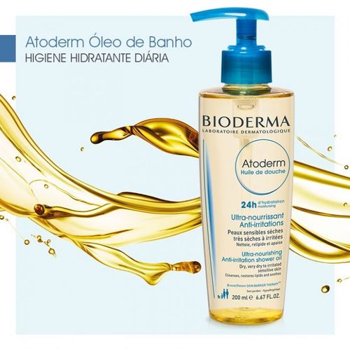 Óleo de Banho Atoderm Bioderma - 200ml