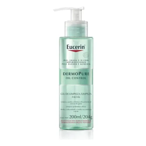 Gel de Limpeza Facial Eucerin DermoPure com Ácido Salicílico 200ml