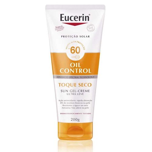Protetor Solar Eucerin Toque Seco FPS60 - 200ml